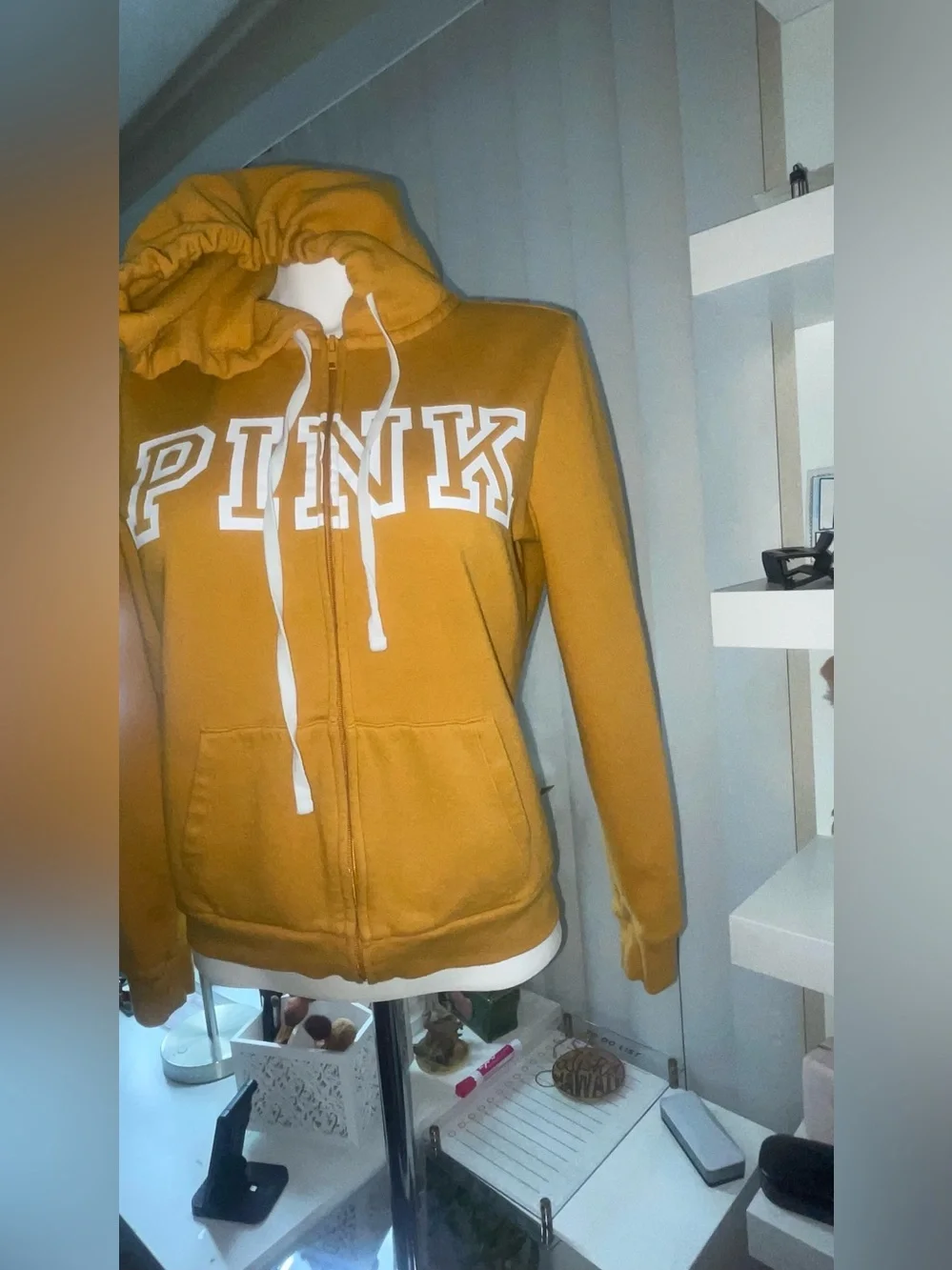 PINK Zip-up Hoodie